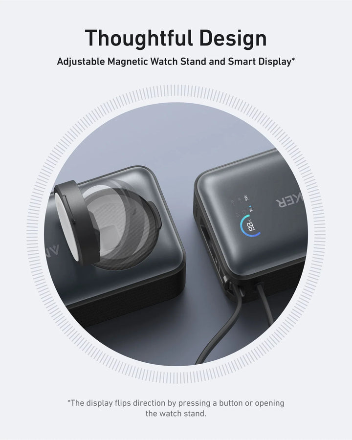 Anker Mag Go PowerBank With Apple Watch Charger