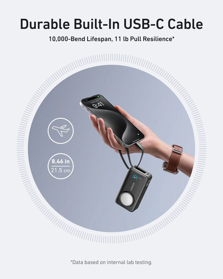 Anker Mag Go PowerBank With Apple Watch Charger
