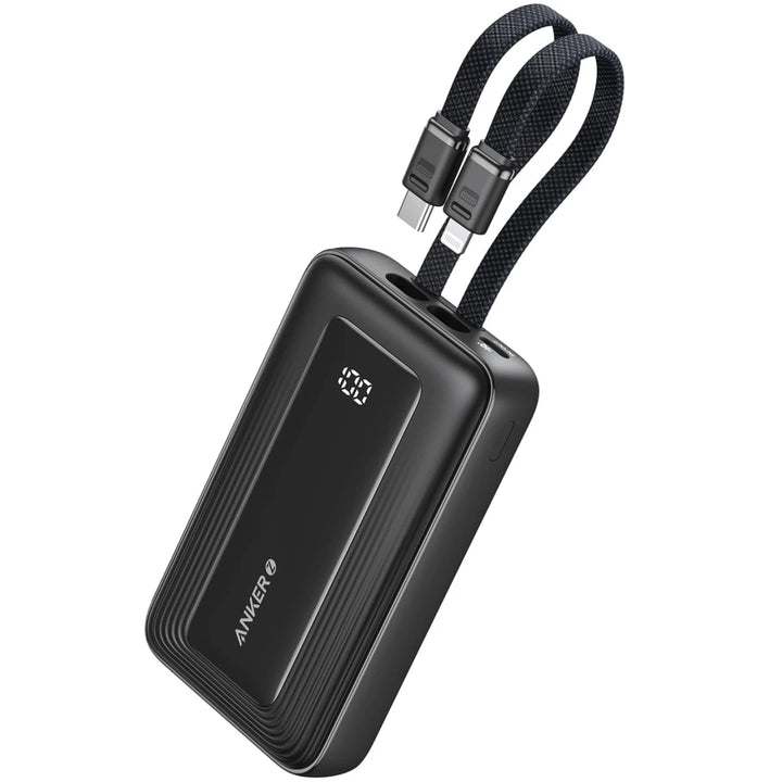 Anker Zolo PowerBank 20000Mah 30W With Built In Usb C & Lightning Cable