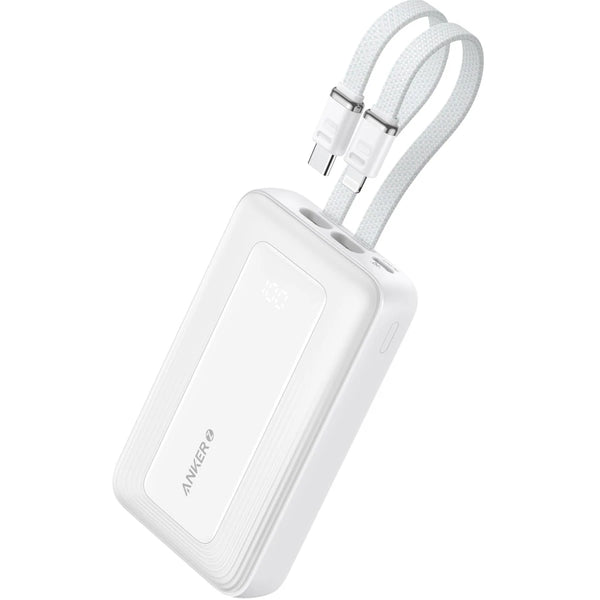 Anker Zolo PowerBank 20000Mah 30W With Built In Usb C & Lightning Cable