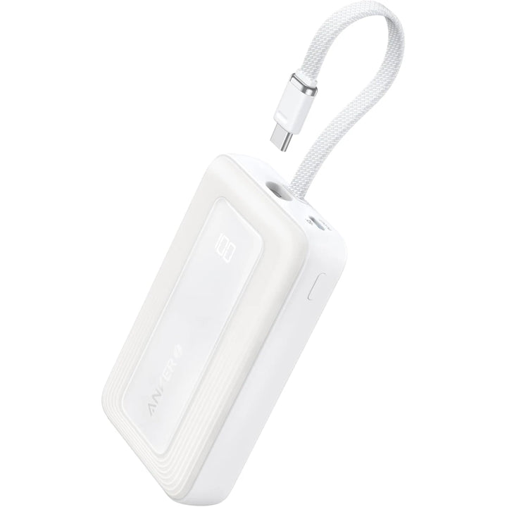 Anker Zolo PowerBank 10000Mah 30W With Built In Usb C Cable