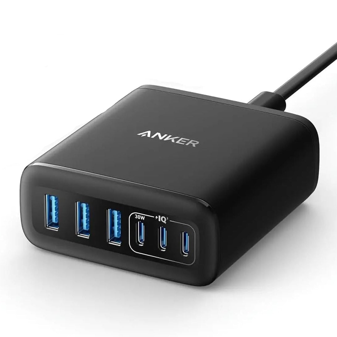 Anker 112W 6 in 1 3 Type-C + 3 USB Power Strip| Rockstore