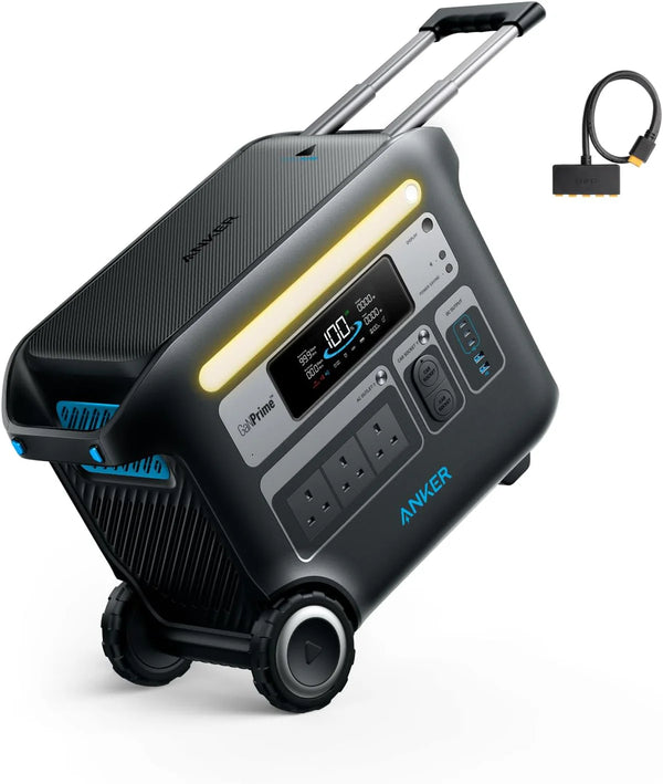 Anker A 1780211 Anker Solix F 2000 Portable Power Station Power House 767 Black