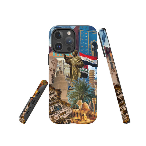 Iraq Landmarks Collage Phone Case