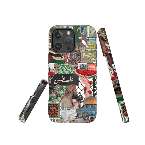 Palestine Heritage Collage Phone Case