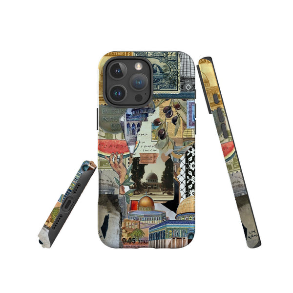Palestine Collage Landmarks Phone Case