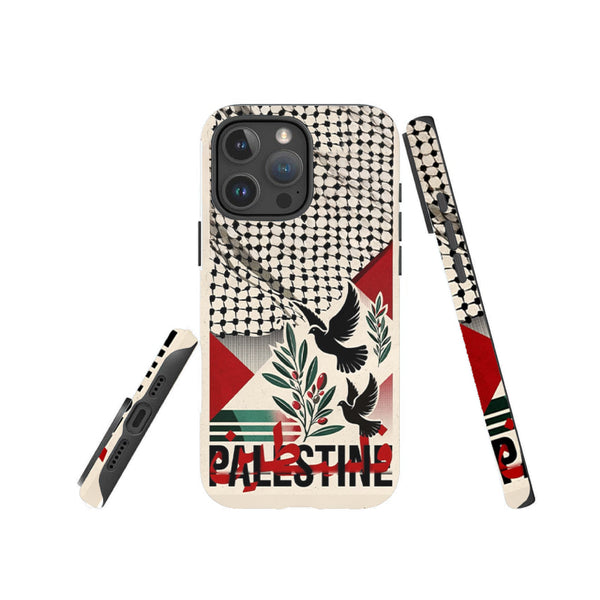 Palestine keffiyeh Heritage Phone Case