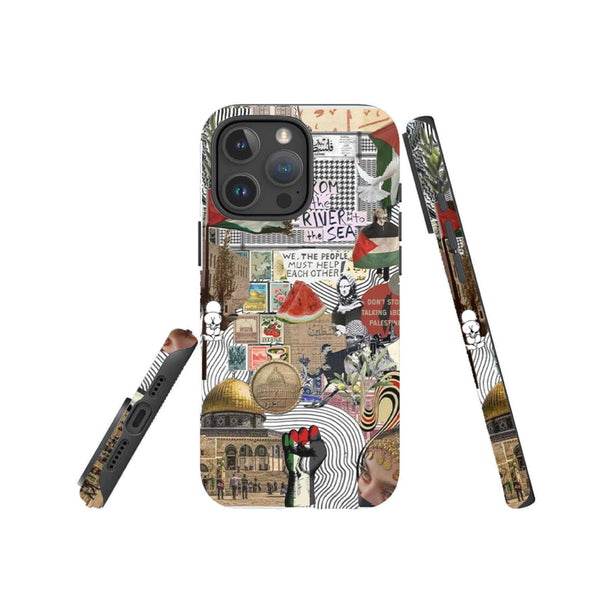 Palestine Unity Collage Phone Case
