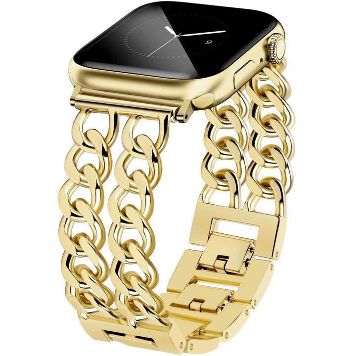 Metal Double Chain Strap for Apple Watch
