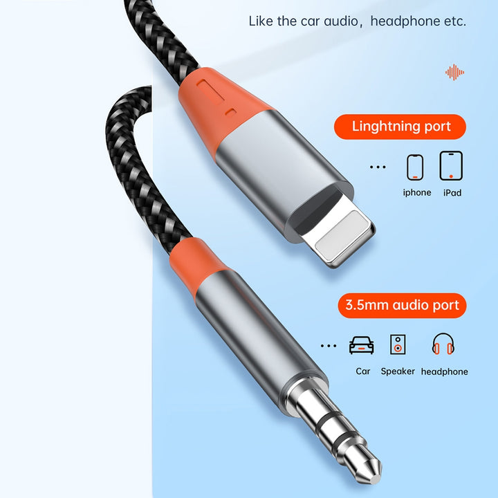 Wiwu 3.5mm to Lightning Audio Converter