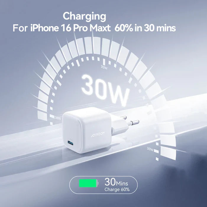 Joyroom Mini 30W Gan Charger