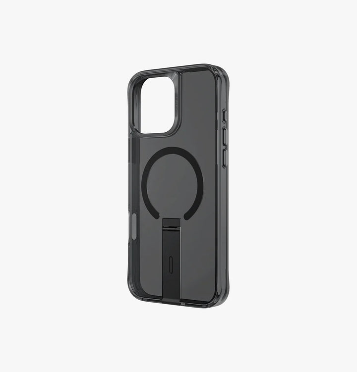 UNIQ HYBRID ELEVA CAse WITH VERTICAL STAND For iPhone 16 Series