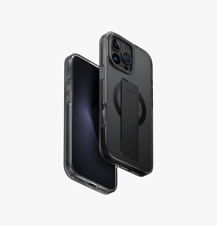 UNIQ HYBRID HELDRO MAX CasE WITH CAMERA STAND For iPhone 16 series