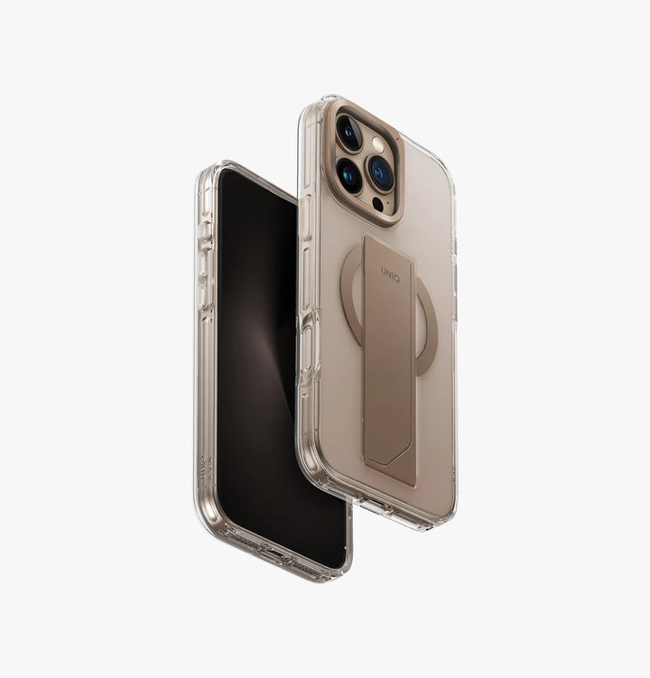 UNIQ HYBRID HELDRO MAX CasE WITH CAMERA STAND For iPhone 16 series