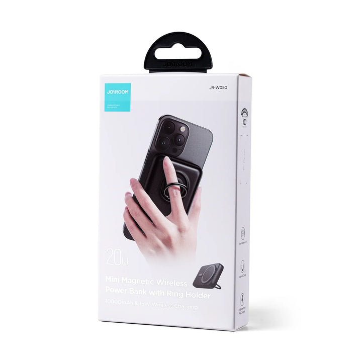 Joyroom Magnetic Wireless Power Bank with Ring Holder 10K