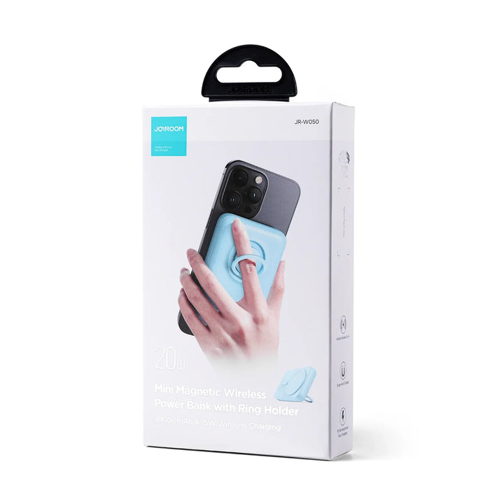 Joyroom Magnetic Wireless Power Bank with Ring Holder 10K