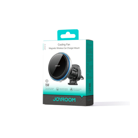 Joyroom Magnetic Wieless Car Charger with Cooling Fan (Air Vent)