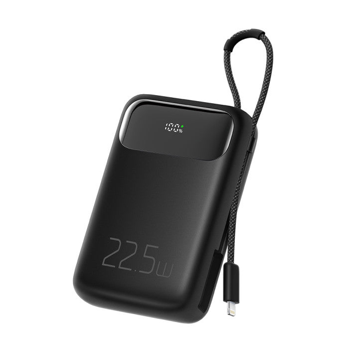 Mcdodo 22.5W 10K  Power Bank With Built-in Lightning Cable