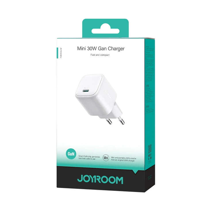 Joyroom GaN PD 20W mini Charger-White (EU)