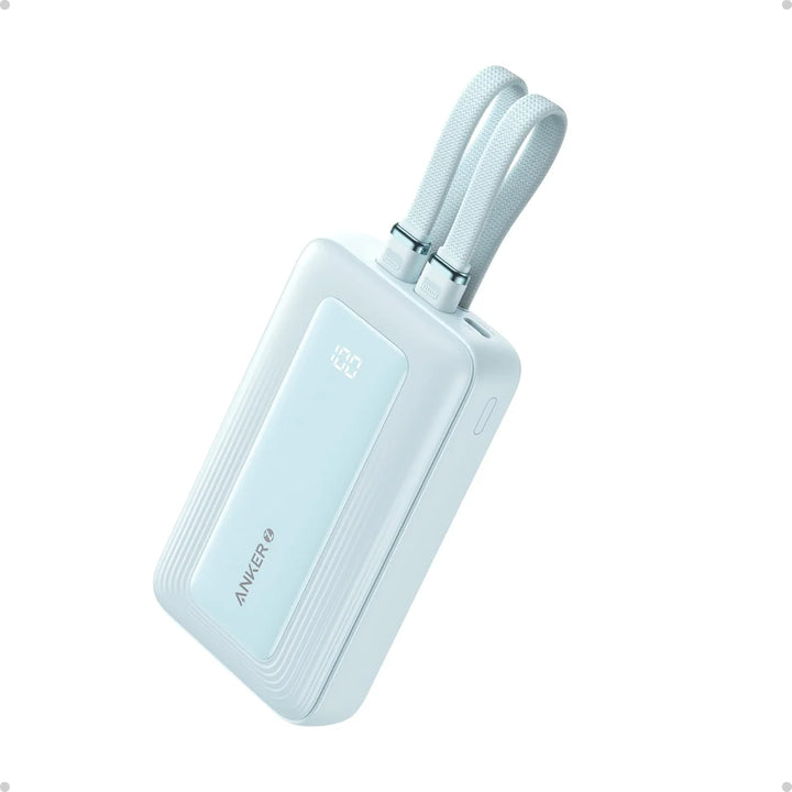 Anker Zolo PowerBank 10000Mah 30W With Built In Usb C & Lightning Cable
