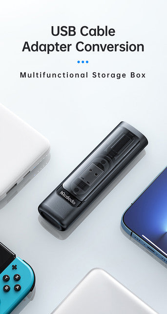 Mcdodo Multifunctional Storage Box (Cable+ Connector+ SIM Eject Pin+ Card Slot)
