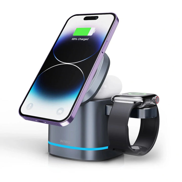 Wiwu Rubic Cube 3-in-1 Wireless Charger