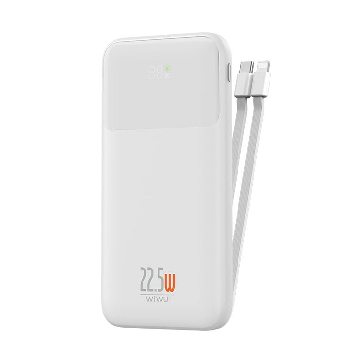 Wiwu LED Display Cable Power Bank 10,000mAh