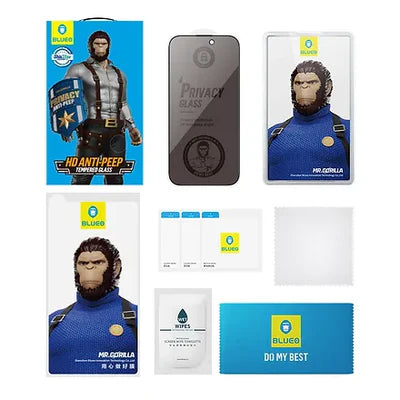 Blueo Gorilla Screen Protector For IPhone (Privacy)