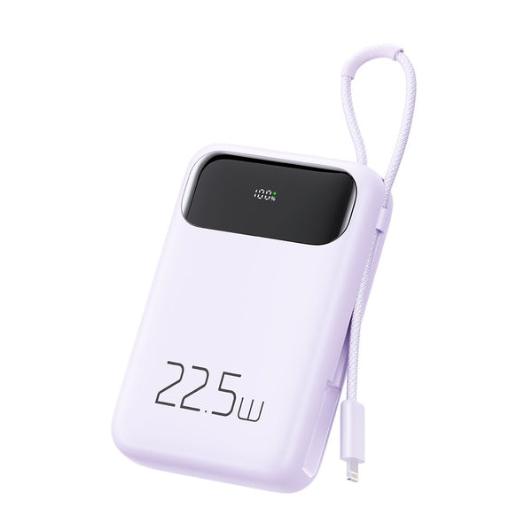 Mcdodo 22.5W 10K  Power Bank With Built-in Lightning Cable