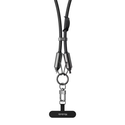 Mcdodo 2 in 1 Usb-C to Usb-C Charging Crossbody Phone Lanyard