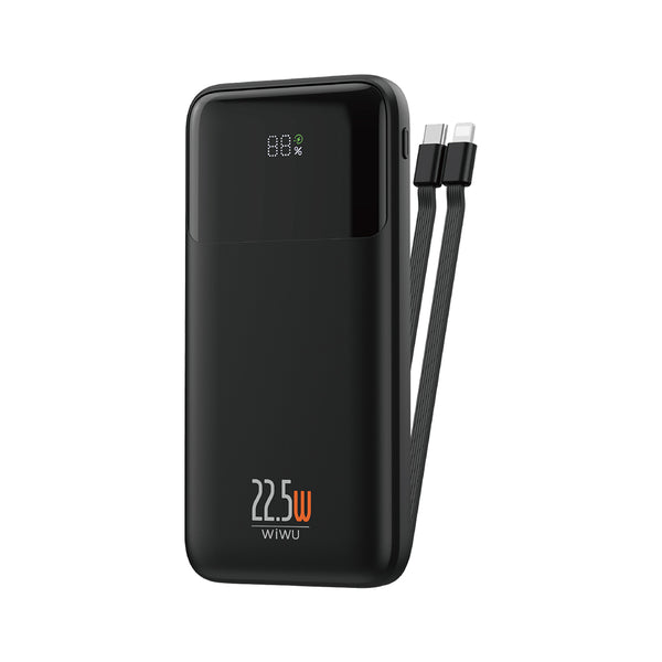 Wiwu LED Display Cable Power Bank 10,000mAh