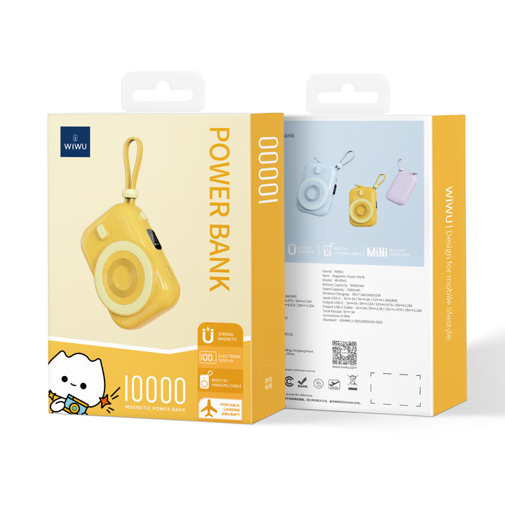 Wiwu Snail Magnetic Power Bank 9600mAh