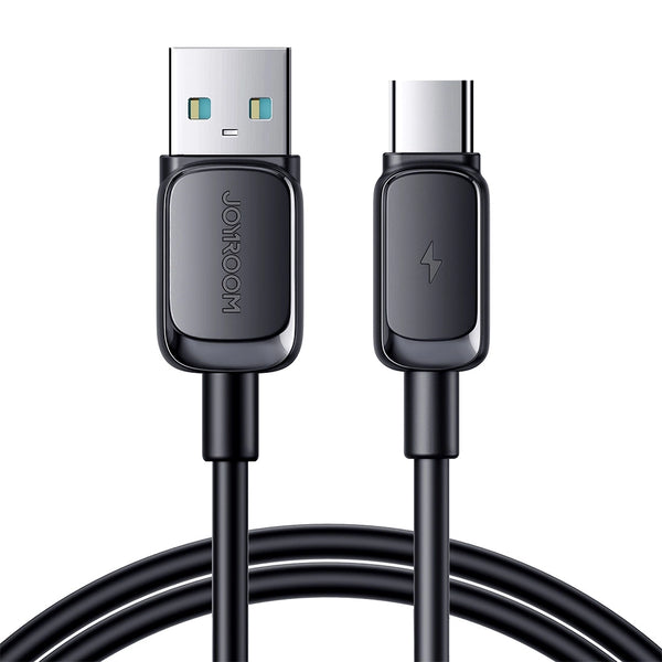 Joyroom S A 14 Multi Color Series 3 A Fast Charging Data Cable Usb A To Type C 1 2 M Black