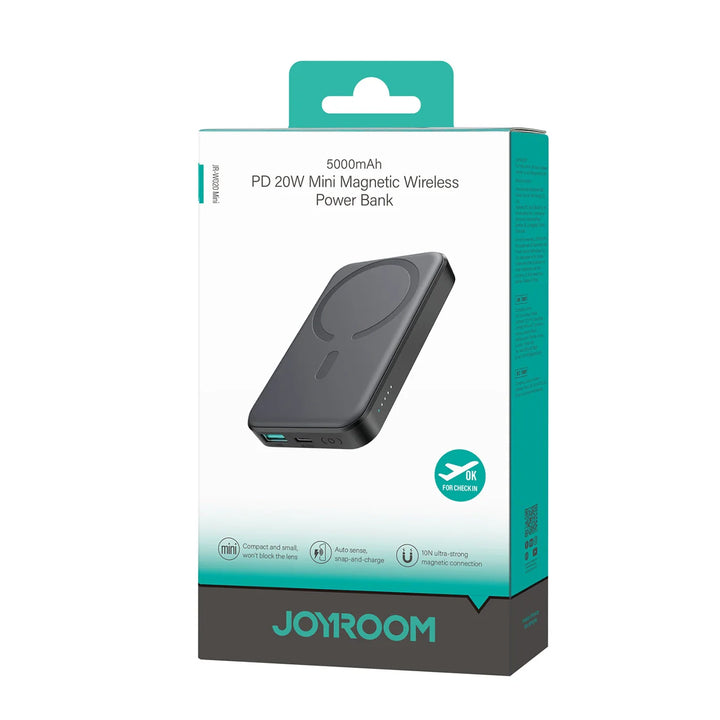 Joyroom Mini magnetic wireless power bank 10K