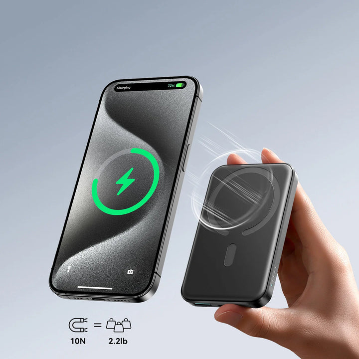 Joyroom Mini magnetic wireless power bank 10K