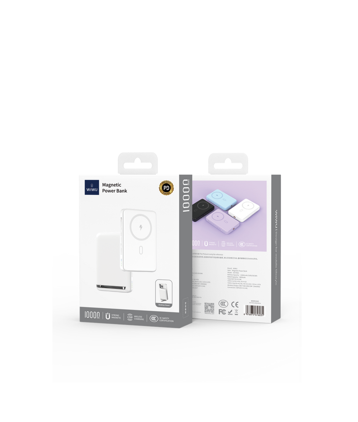 Wiwu P043 Magnetic Power Bank With Stand 10,000mAh