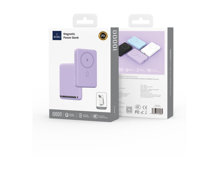 Wiwu P043 Magnetic Power Bank With Stand 10,000mAh