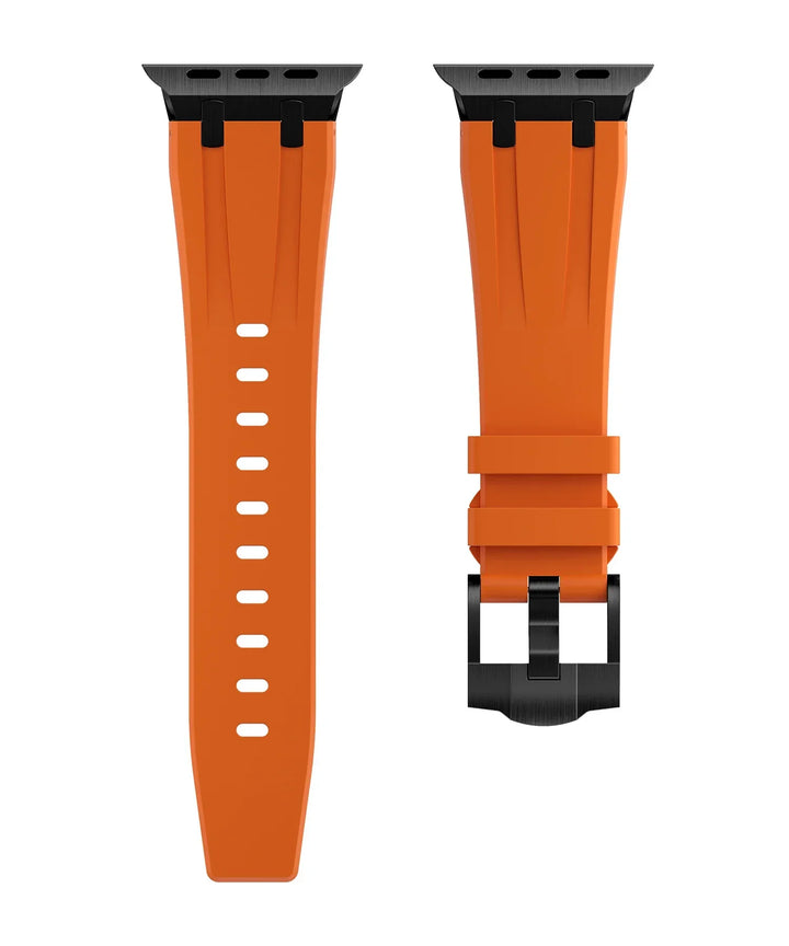 Rubber Ultra Black Buckle for Apple Watch
