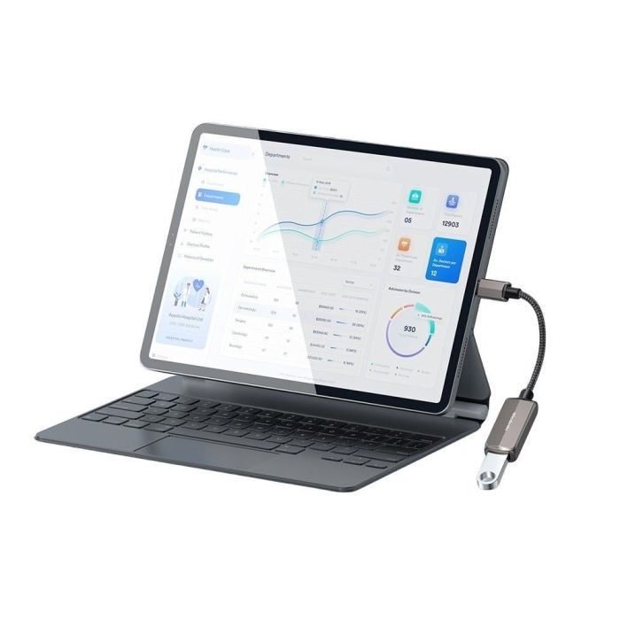 Mcdodo 2 in 1 OTG Usb3.0 to Lightning Convertor (OTG+ Lightning)