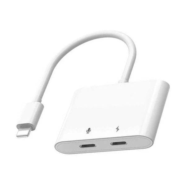 Wiwu Dual Lightning Audio Adapter LT01