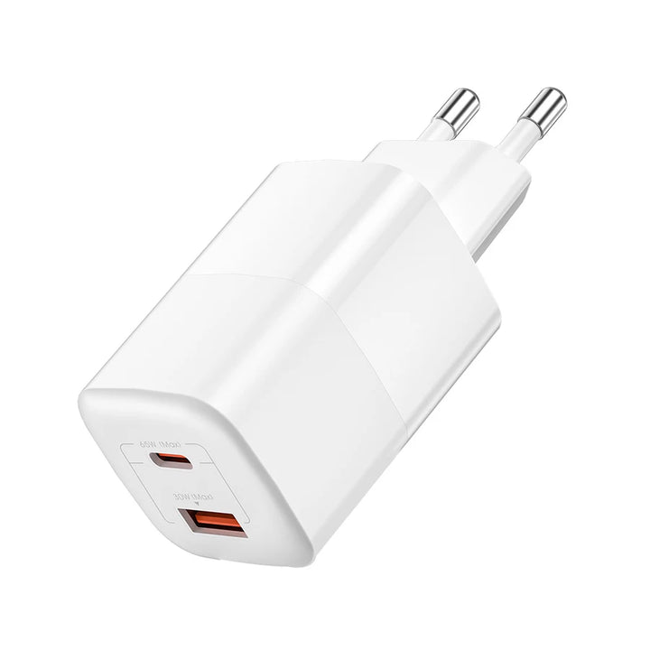 Wiwu 65W PD+QC Wall Charger (EU Plug)